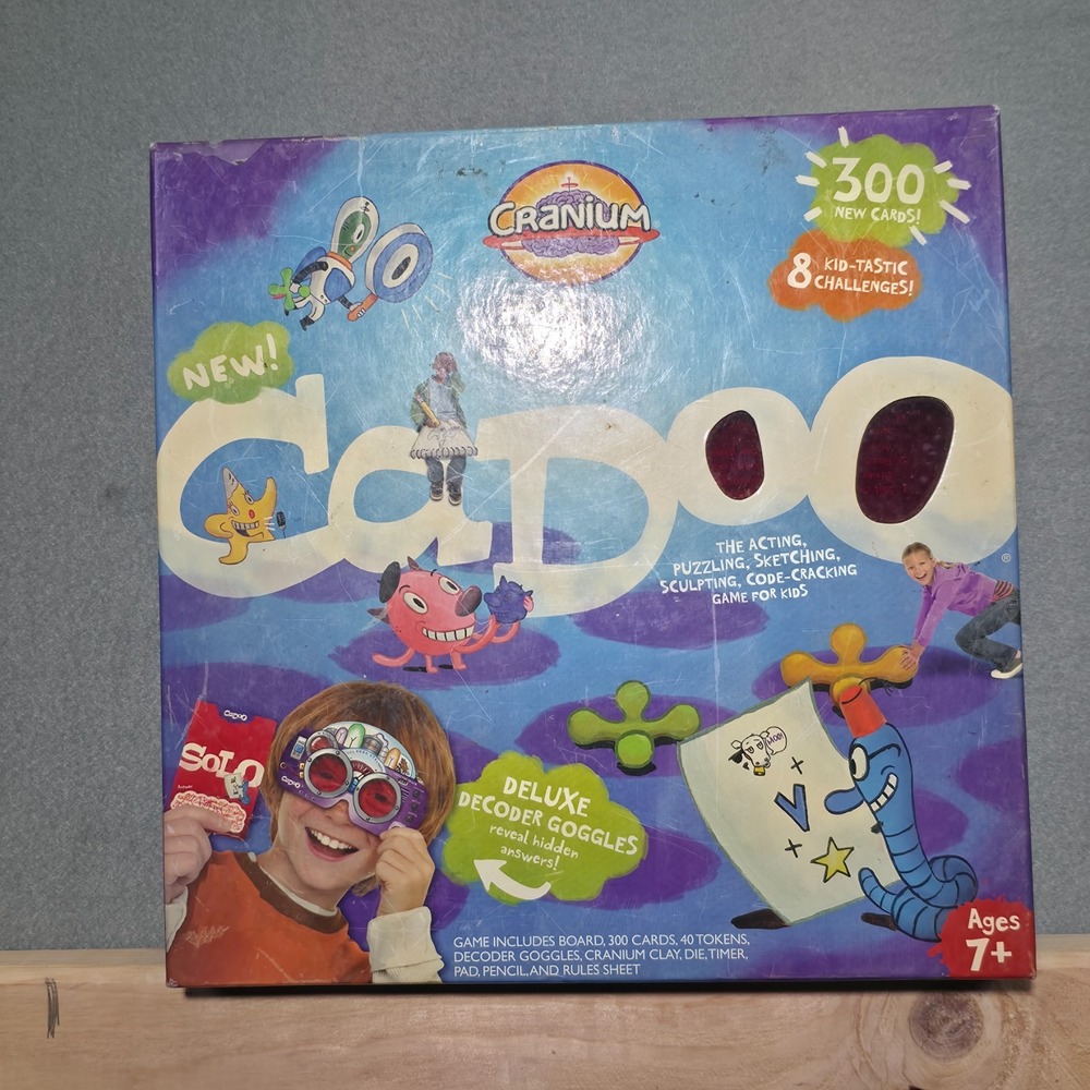 Cadoo Cranium‎ Game with Decoder Goggles Ages 7+